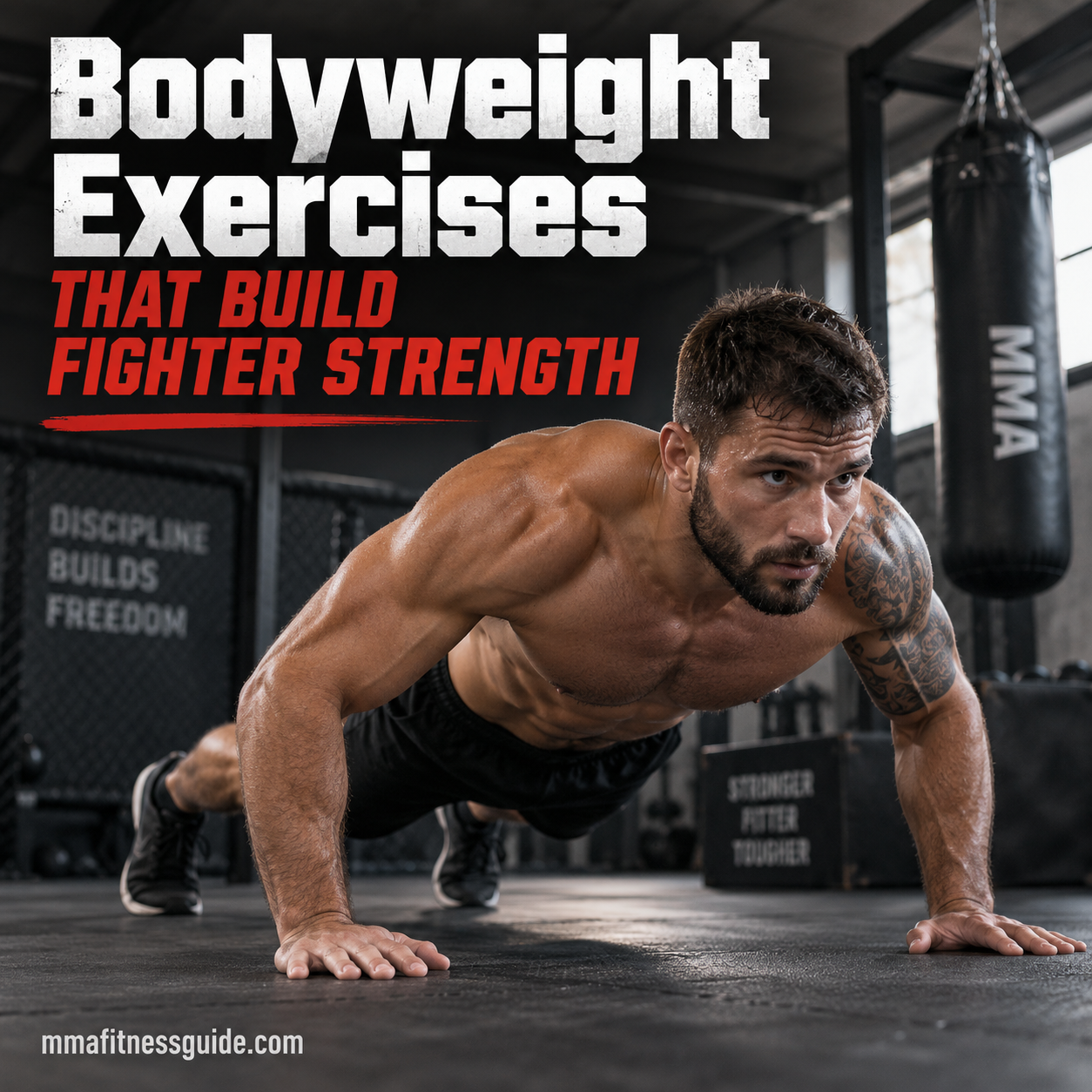 Bodyweight Exercises That Build Fighter Strength