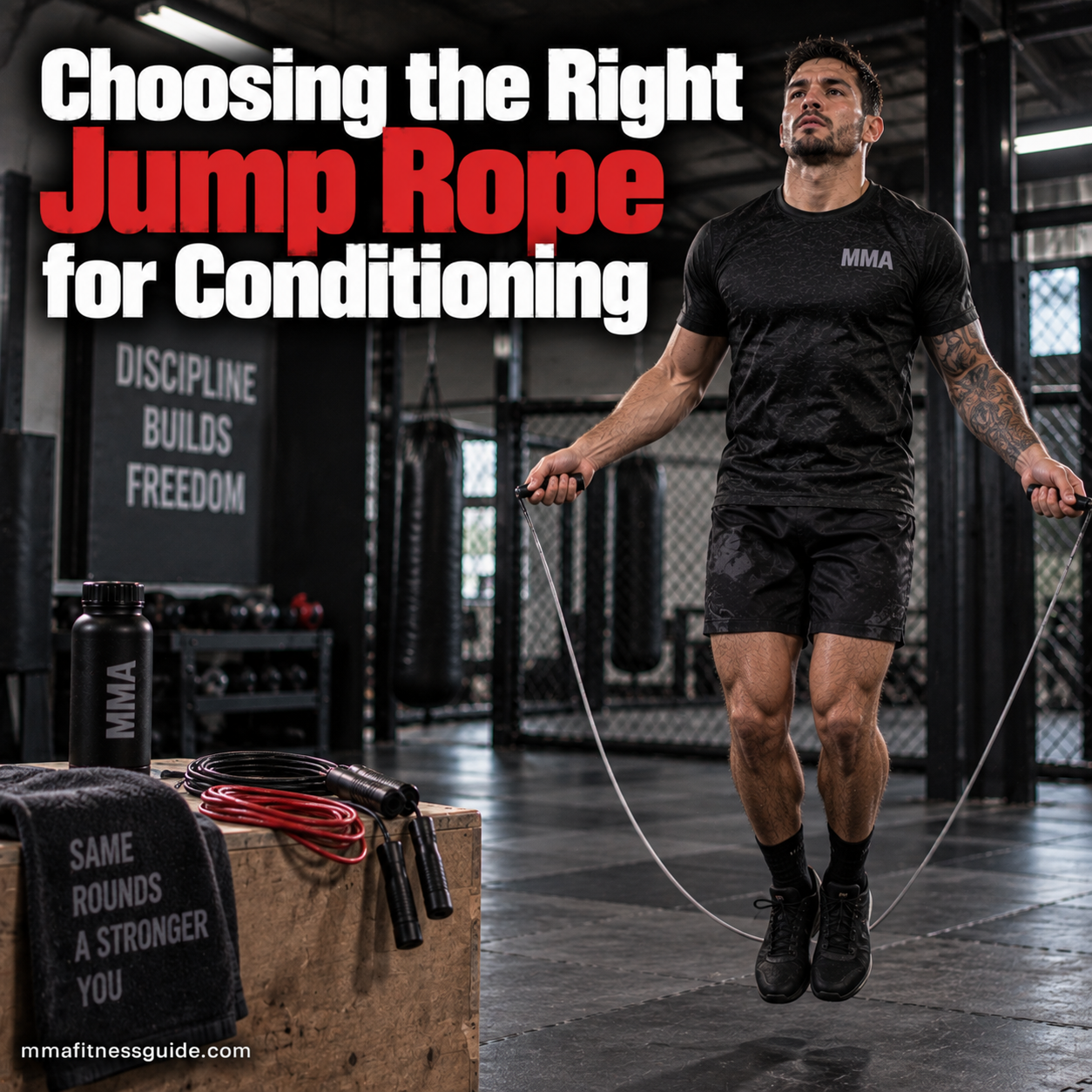 Choosing the Right Jump Rope for Conditioning