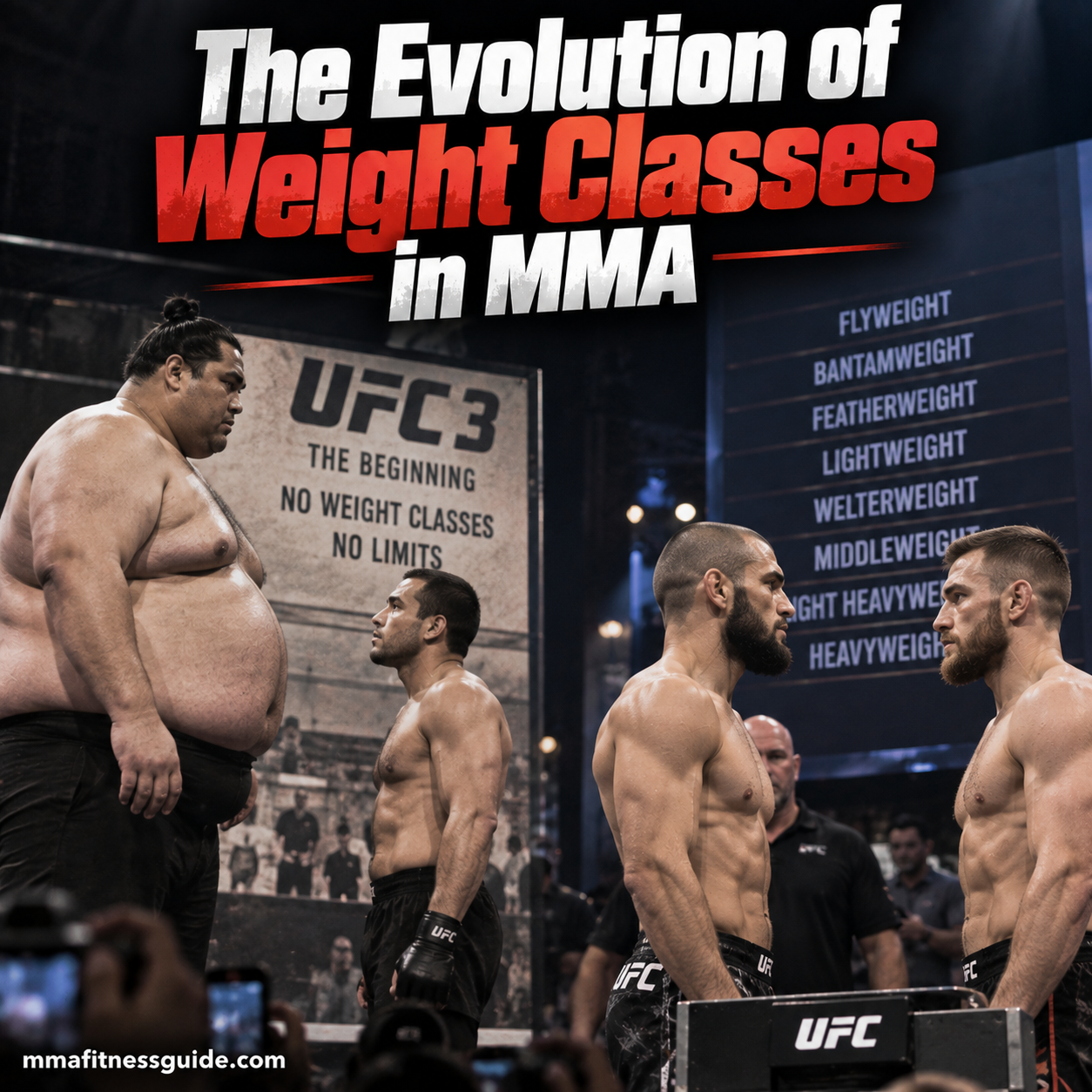 The Evolution of Weight Classes in MMA