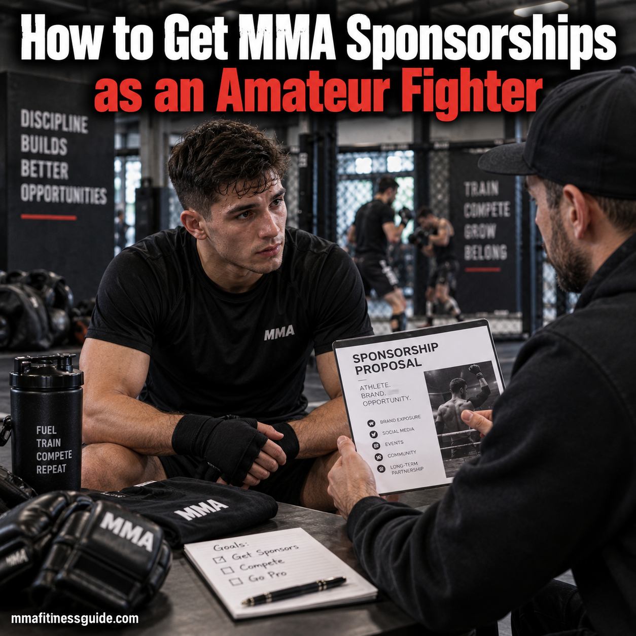 MMA: Get Sponsorships as an Amateur Fighter