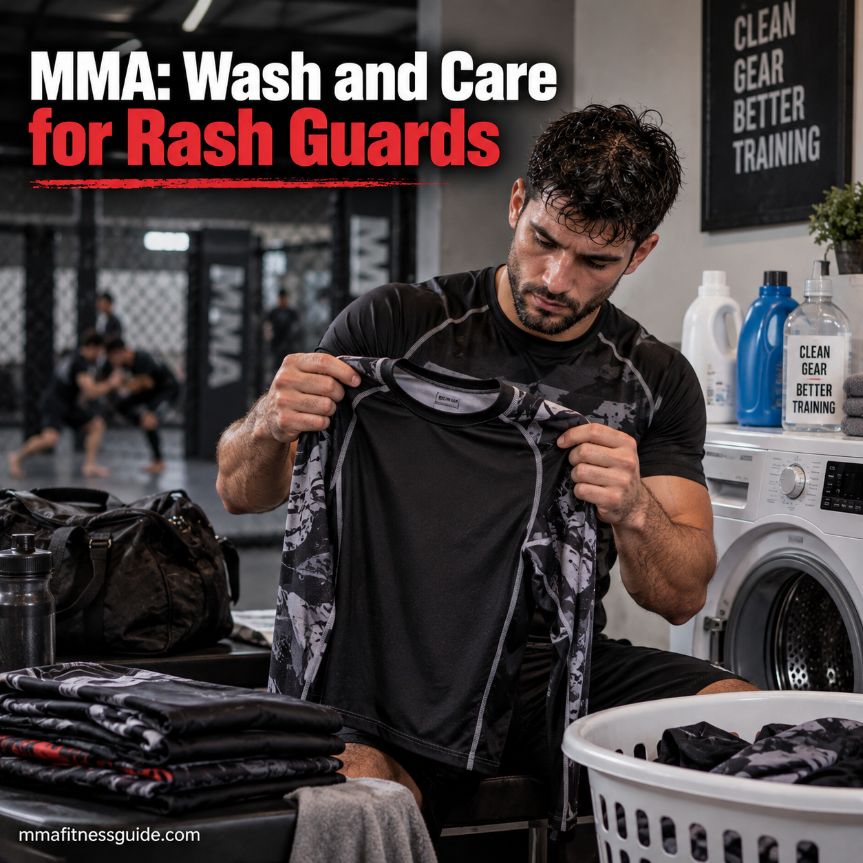 MMA: Wash and Care for Rash Guards