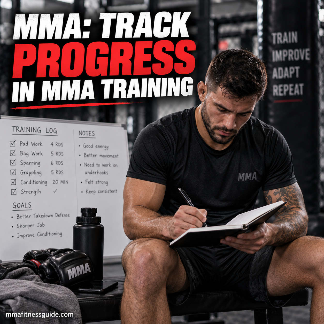 MMA Track Progress in MMA Training