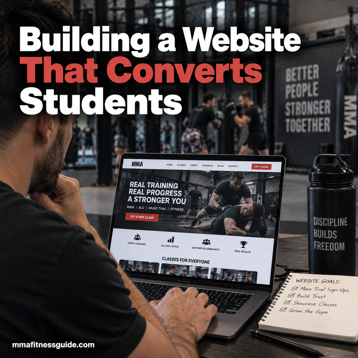 Building a Website That Converts Students