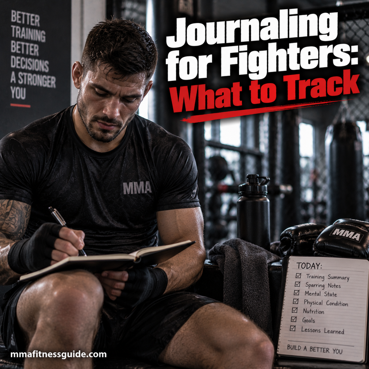 Journaling for Fighters: What to Track