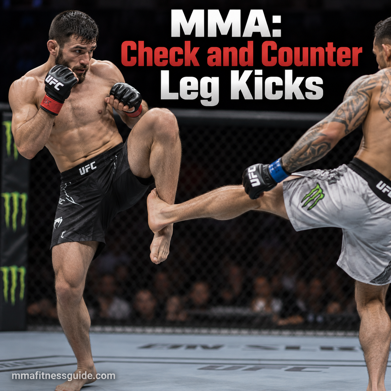 MMA: Check and Counter Leg Kicks