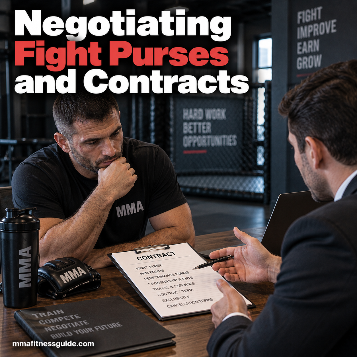 Negotiating Fight Purses and Contracts